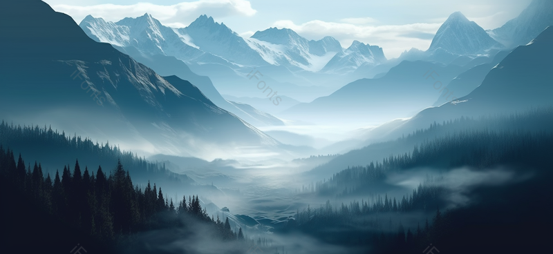氛围感山峰意境水墨风背景图,插画/手绘图,插画/手绘图库,插画/手绘图下载,插画/手绘